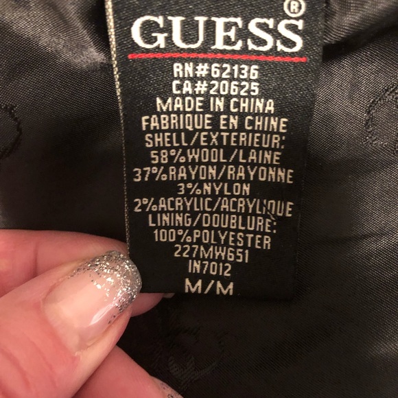 Guess Ladies Med black dress coat - Picture 8 of 12